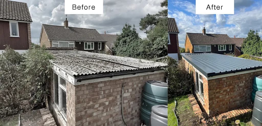 Garage Roof Removal & Dismantle in Wakefield